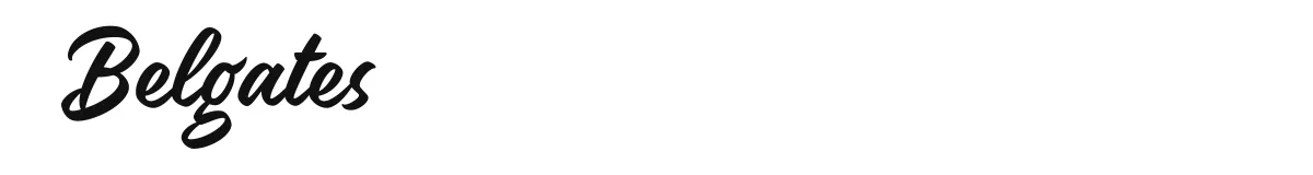 Belgates font preview