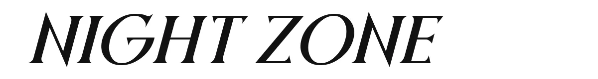 Night Zone Italic preview