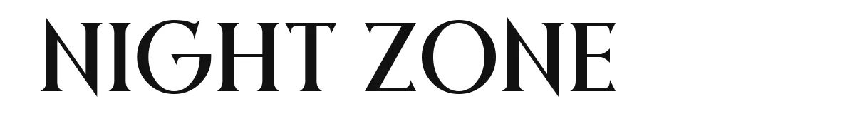 Night Zone font preview