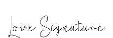 Love Signature