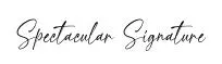 Spectacular Signature