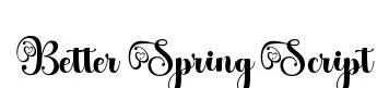 Better Spring Script