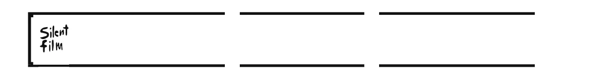 Silent Film Frame original font preview