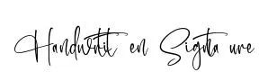 Handwritten Signature