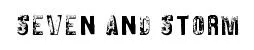 Seven And Storm font preview