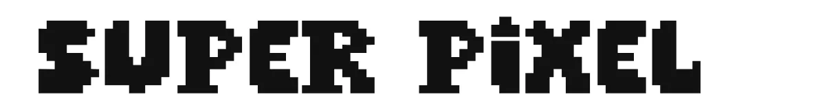 Super Pixel font preview