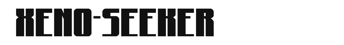 Xeno-Seeker original font preview