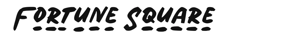 Fortune Square original font preview