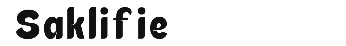 Saklifie font preview