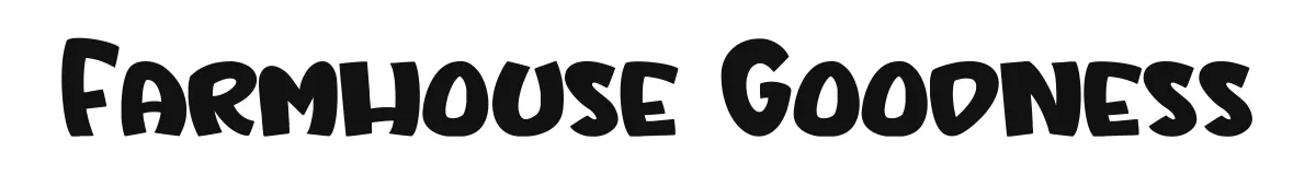 Farmhouse Goodness font preview