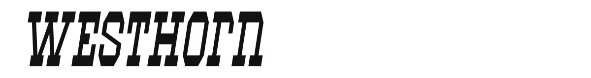 Westhorn Italic preview