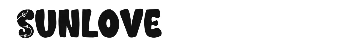 Sunlove font preview