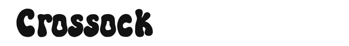 Crossock font preview