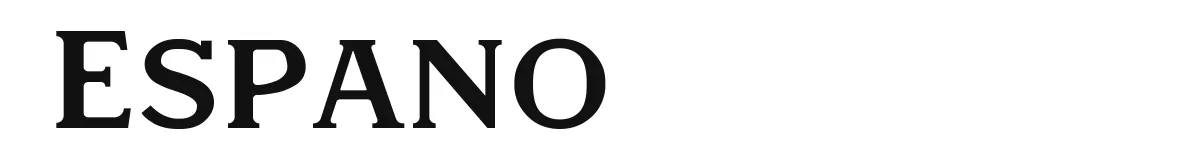 Espano font preview