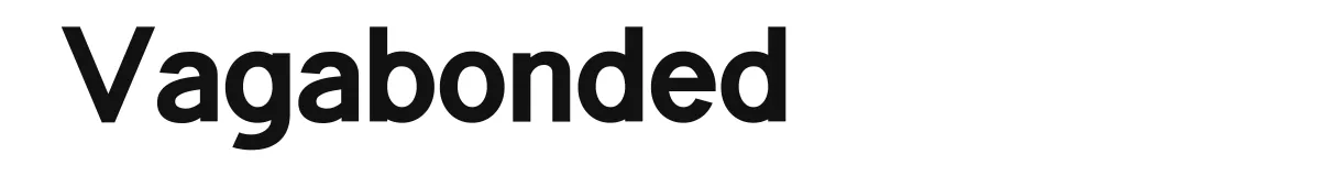 Vagabonded original font preview