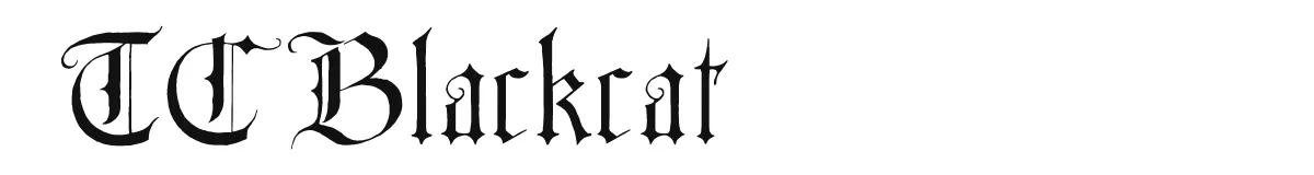 TC Blackcat font preview