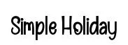 Simple Holiday