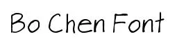 Bo Chen Font