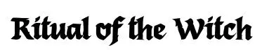 Ritual of the Witch