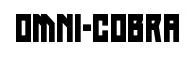 Omni-cobra font preview