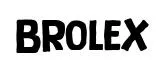 Brolex font preview