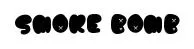 Smoke Bomb font preview