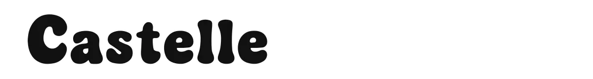 Castelle original font preview