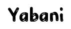 Yabani font preview