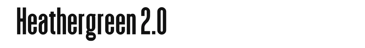 Heathergreen 2.0 font preview