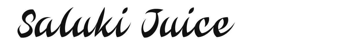 Saluki Juice original font preview
