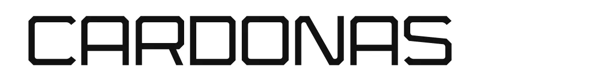 Cardonas font preview