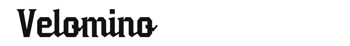 Velomino font preview