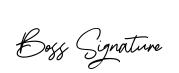 Boss Signature