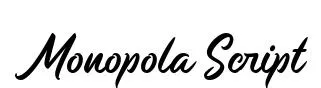 Monopola Script