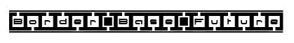 Border Base Future original font preview