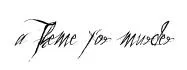 a Theme for murder original font preview