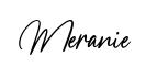 Meranie original font preview