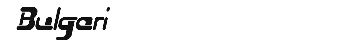 Bulgari original font preview