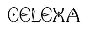 Celexa original font preview