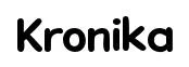 Kronika original font preview