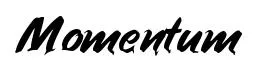 Momentum original font preview