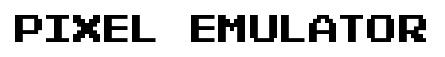 Pixel Emulator original font preview