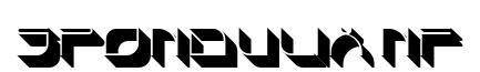 Spondulix NF original font preview