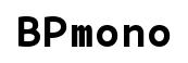 BPmono Bpmonobold preview
