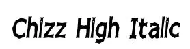 Chizz High Italic