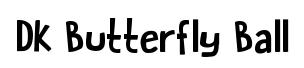 DK Butterfly Ball original font preview