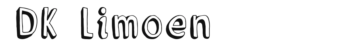 DK Limoen original font preview