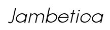 Jambetica Light Italic preview