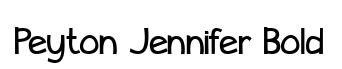 Peyton Jennifer Bold