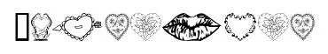 Valentine original font preview